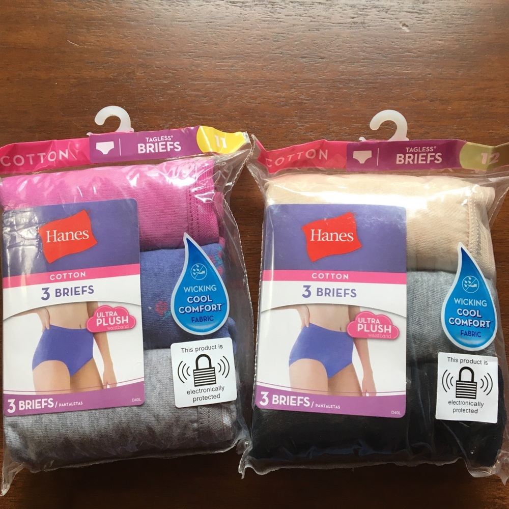 NWT HANES PLUS SIZE PANTIES
